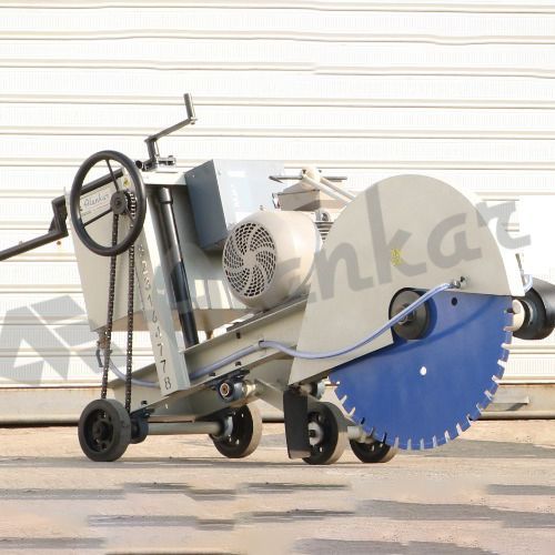 Concrete groove cutting machine with electric motor 20hp