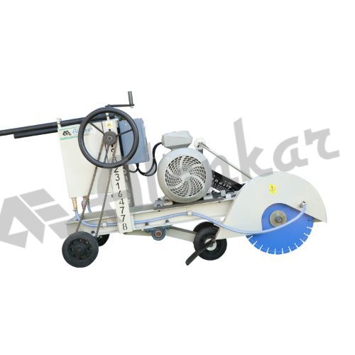 Concrete Groove Cutting Machine With Electric Motor 7.5hp