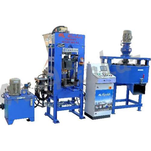 Semi-Automatic Fly Ash Bricks Making Machine -  Model 4.0 Semi-Automatic Machine