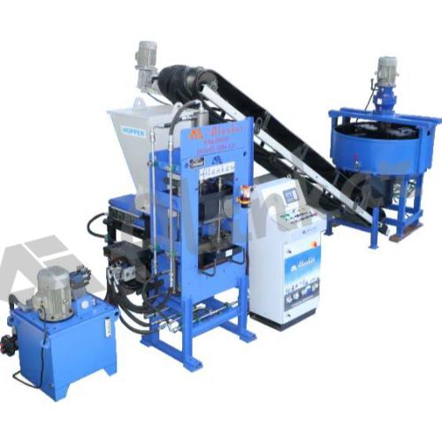 Semiautomatic Fly Ash Bricks Making Plant -  Model 4.0 Semiautomatic Plant